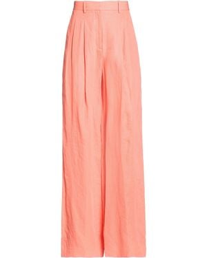 Theory Pants Linen - Pink