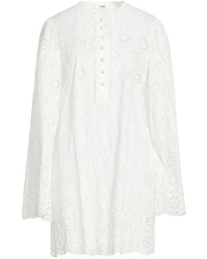 Chloé Mini Dress Cotton, Polyester - White