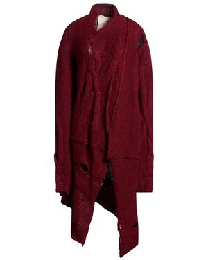 HALOS Cardigan Alpaca Wool, Polyamide, Wool - Red