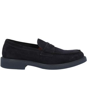 Doucal's Loafers Leather - Blue