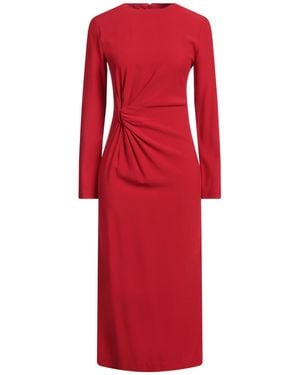 Liviana Conti Midi Dress - Red