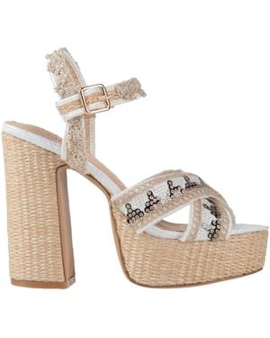 PHO® Firenze Espadrilles Textile Fibers - White