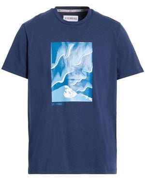 Bikkembergs T-Shirt Cotton, Elastane - Blue