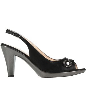 Melluso Sandals Synthetic Material - Black