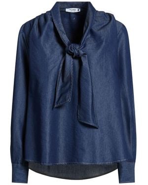 Please Top Cotton, Polyester - Blue