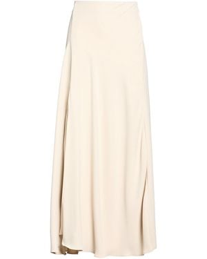 P.A.R.O.S.H. Maxi Skirt Polyester - Natural