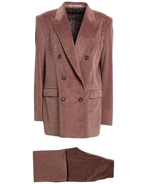 Tagliatore 0205 Suit Cotton, Cashmere, Elastane - Pink