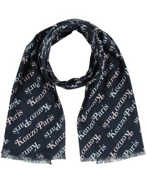 KENZO Scarf Cotton - Blue