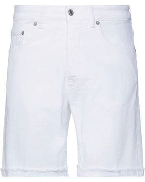 BE ABLE Denim Shorts Cotton, Elastane - White