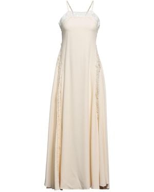 Erika Cavallini Semi Couture Maxi Dress - Natural