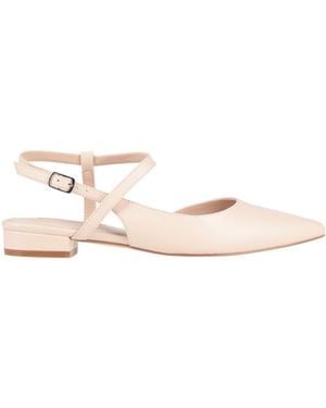 CafeNoir Ballet Flats Leather - Natural