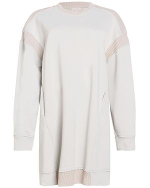 Antonelli Light Mini Dress Polyester, Cotton - White