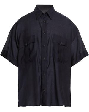 Giorgio Armani Shirt Lyocell, Silk - Blue