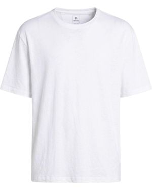 BOGGI T-Shirt Linen, Elastane - White