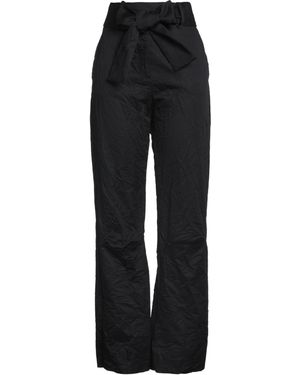 Malloni Trousers Cotton, Linen - Black