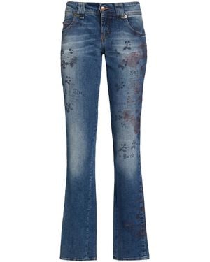 John Galliano Jeans Cotton, Elastane - Blue