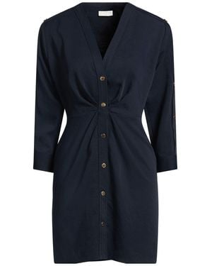 Sandro Midnight Mini Dress Polyester - Blue