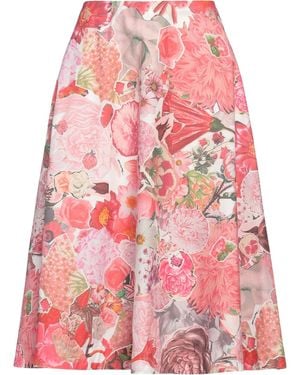 Marni Midi Skirt Cotton - Red