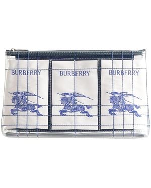 Burberry Handbag Polyurethane - Blue