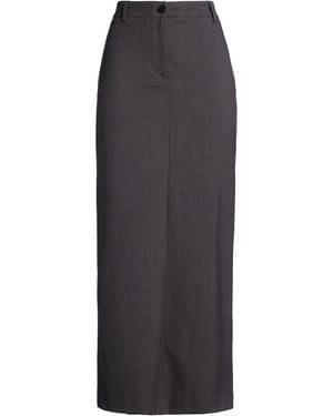 Twinset Maxi Skirt Polyester, Viscose, Elastane - Grey