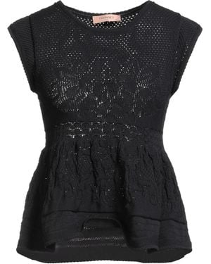 Twinset Top - Negro
