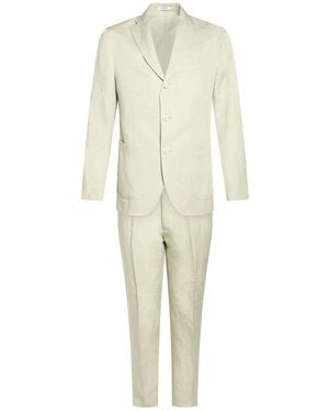 Boglioli Suit Lyocell, Linen - Natural