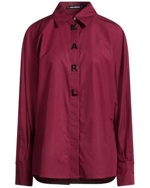 KARL LAGERFELD Shirts - Red