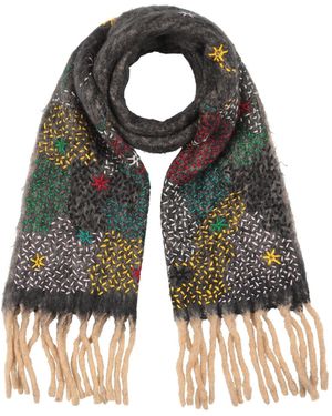De Siena Scarf Acrylic, Wool, Nylon - Black