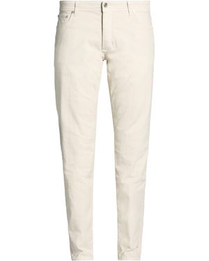 Barba Napoli Trousers Cotton, Linen, Elastane - Natural