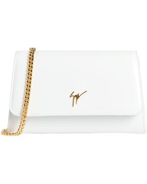Giuseppe Zanotti Cross-Body Bag Leather - White