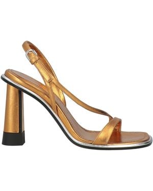 Etro Sandals Leather - Metallic