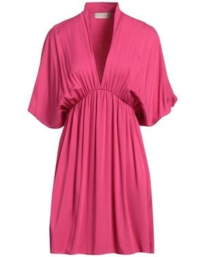 Haveone Mini Dress Viscose - Pink