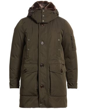 Moorer Military Puffer Polyester, Cotton, Wool, Acrylic, Lycra - Gray