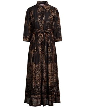 CONNOR & BLAKE Maxi Dress Cotton - Black