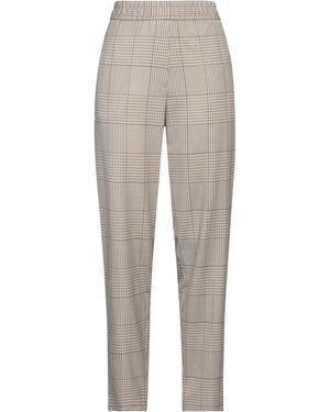 REMAIN Birger Christensen Glen Plaid Tapered Pants - Gray