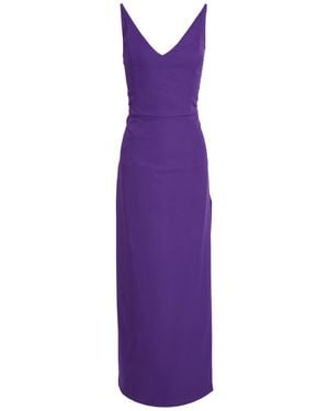 No Secrets Vestido Largo - Morado