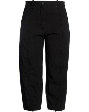 Masnada Trousers Linen, Viscose, Elastane - Black