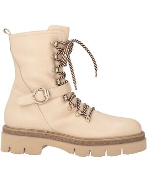 Luca Grossi Ankle Boots Leather - Natural