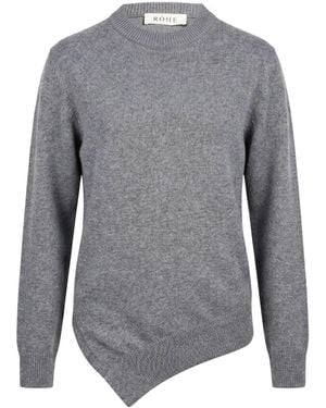 Rohe Sweater Wool, Cashmere - Gray