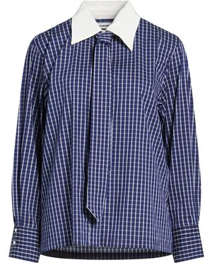 Sandro Shirt Cotton, Polyamide, Elastane - Blue