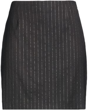 Lardini Mini Skirt Wool, Viscose, Nylon, Polyester, Elastane - Gray