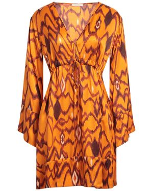 HANAMI D'OR Mini Dress - Orange