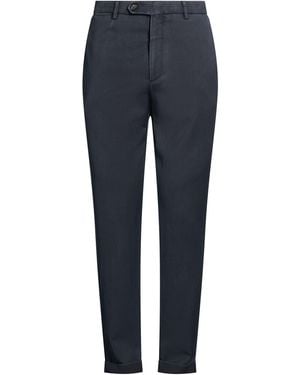 Berwich Midnight Trousers Virgin Wool - Blue