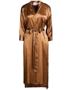 Kaos Midi Dress - Brown