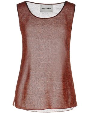 Brand Unique Jumper Polyamide, Polyester - Brown