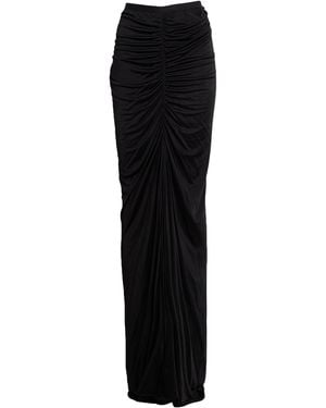 Rick Owens Maxi Skirt - Black