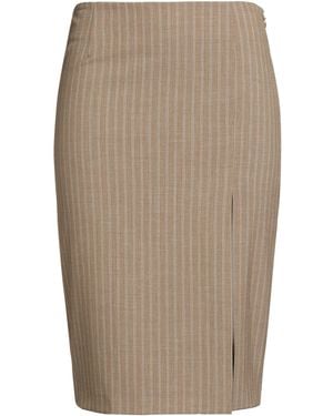 Liu Jo Midi Skirt - Natural