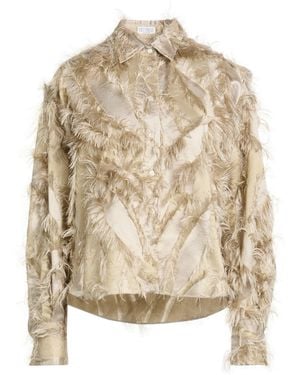 Brunello Cucinelli Shirt Polyester, Cotton, Silk - Natural