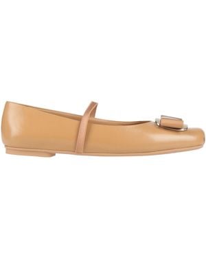 Ferragamo Bailarinas - Blanco
