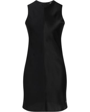 Ami Paris Mini Dress Acetate, Viscose - Black